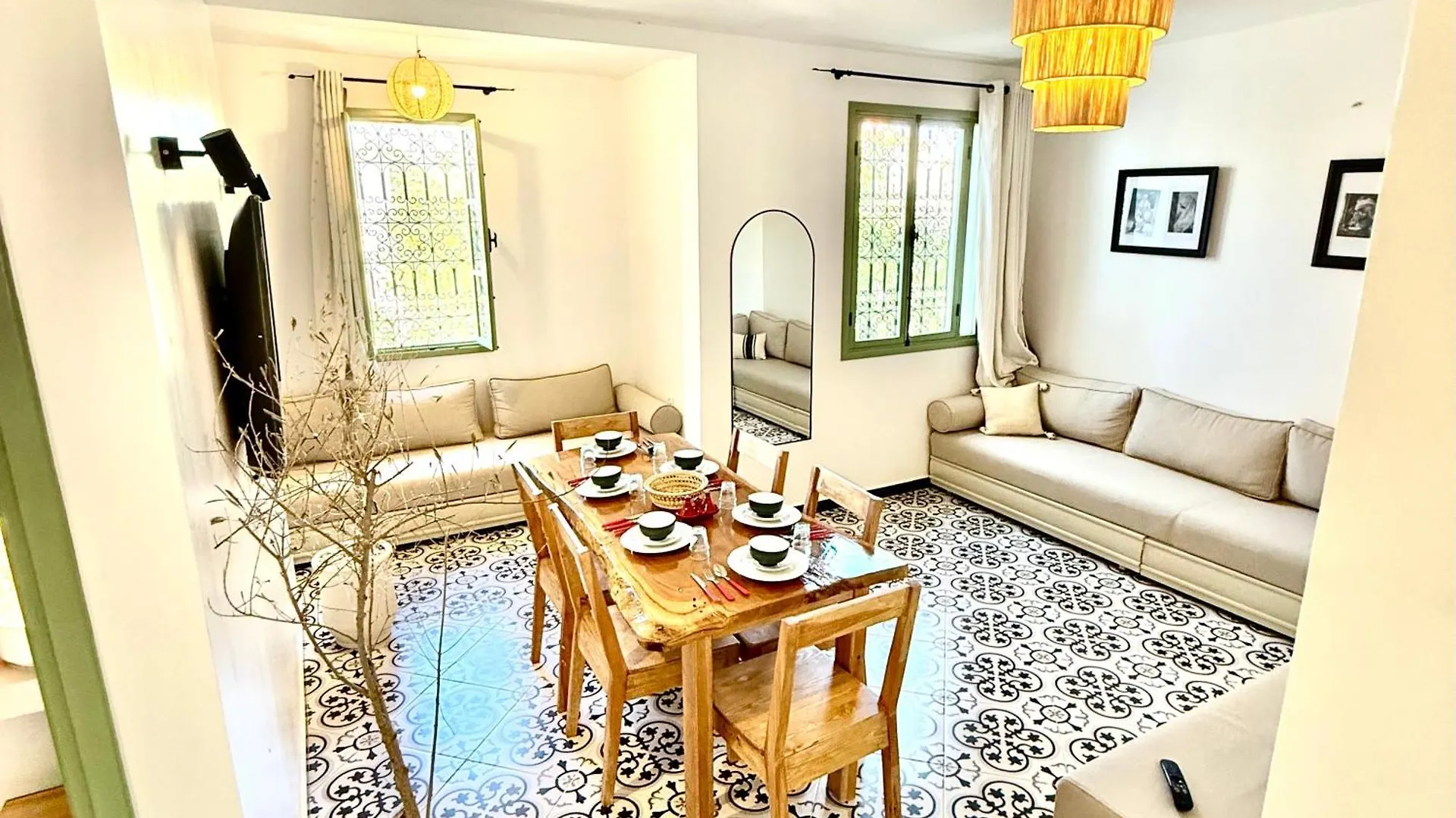 אסאוירה Appartement Chic Et Beldi A 10 Minutes Du Centre דירה